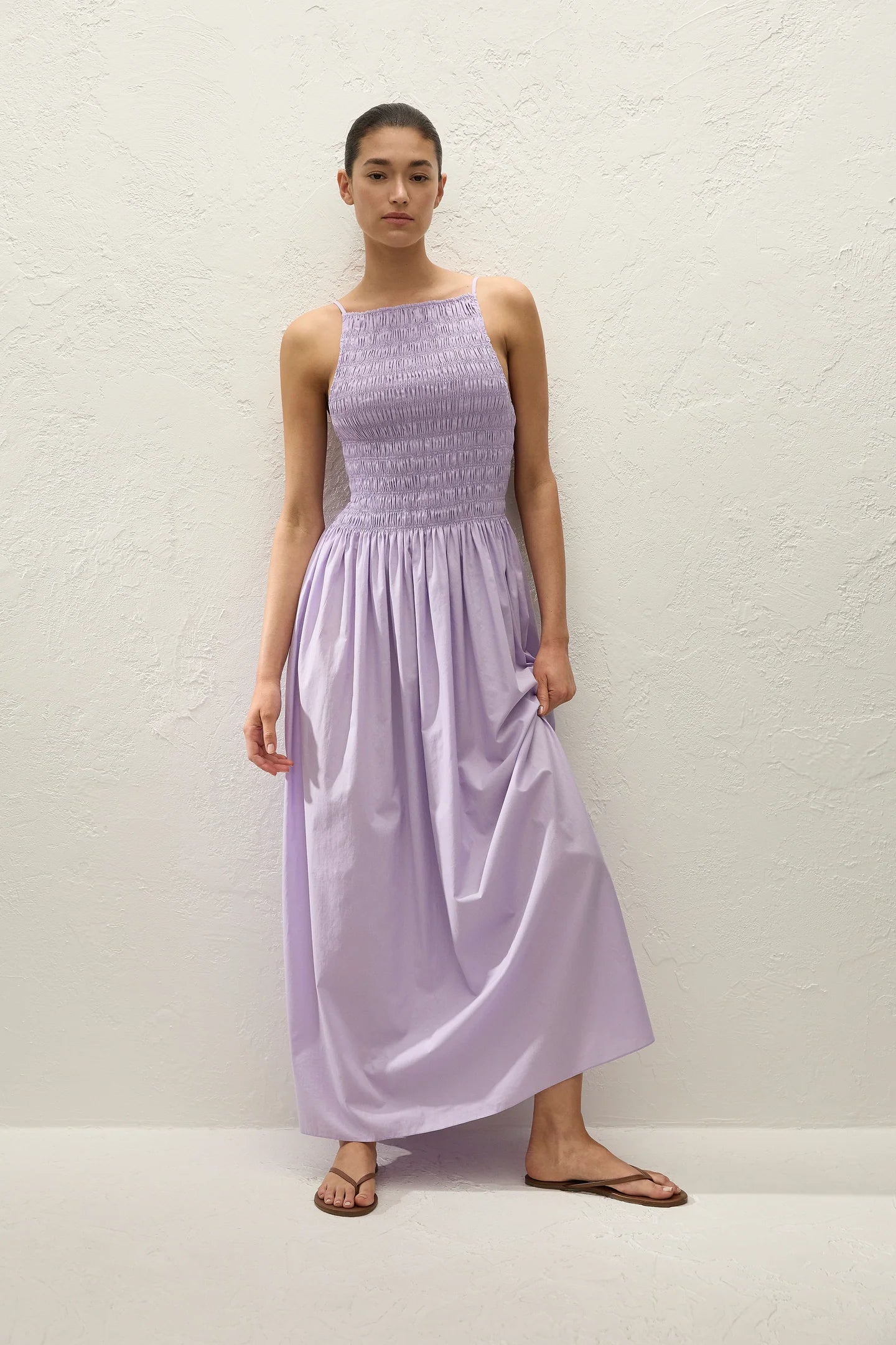 
                  
                    April First Berlin Faithfull The Brand Laia Maxi Dress Lilac
                  
                