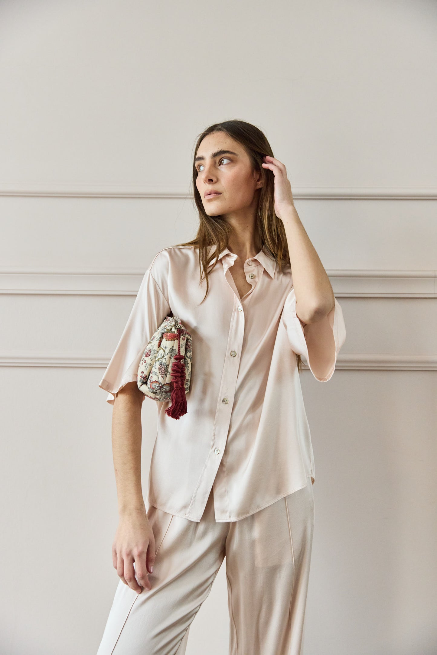 
                  
                    April First Berlin Forte Forte Silk Pants Dusty Rose
                  
                