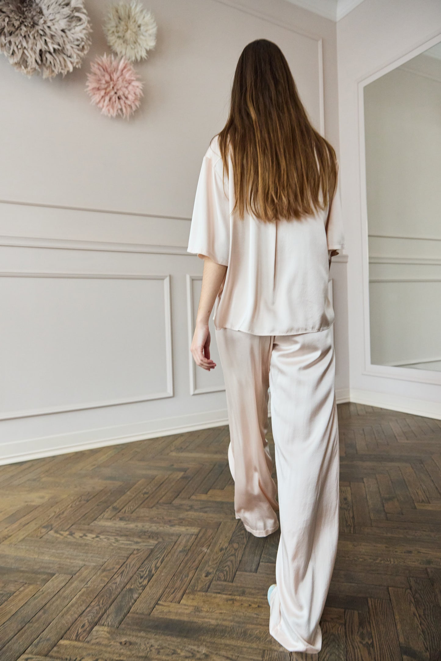 
                  
                    April First Berlin Forte Forte Silk Pants Dusty Rose
                  
                