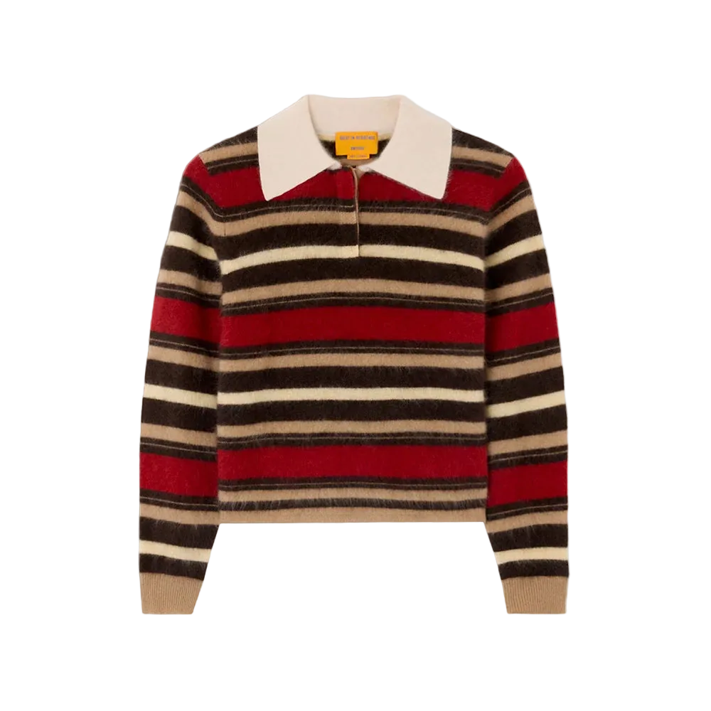 
                  
                    April First Berlin Guest in Residence Grizzly Cropped Rugby Carmine Combo 
                  
                