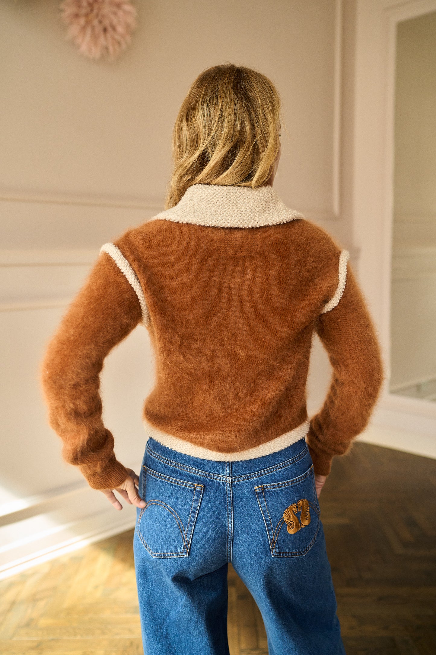 
                  
                    April First Berlin Guest in Residence Grizzly Frankie Jacket Burnt Sienna
                  
                