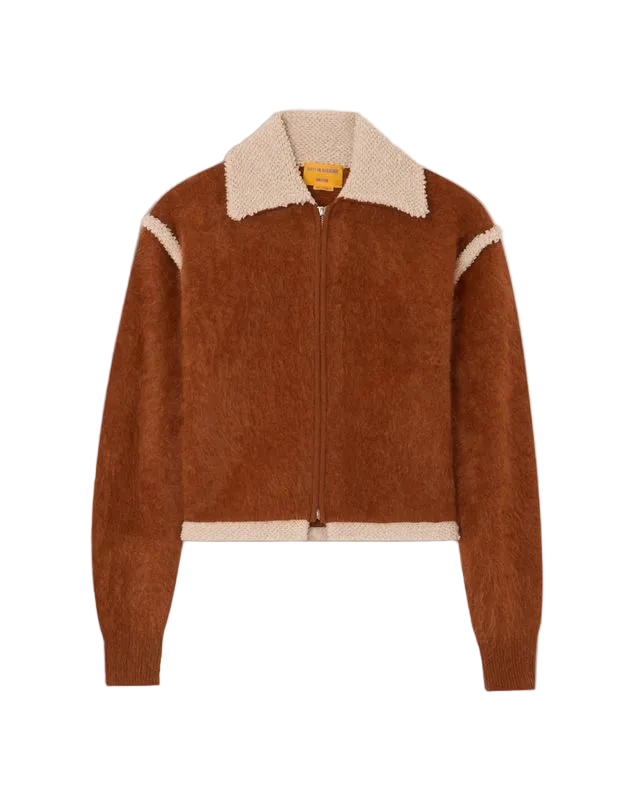 
                  
                    April First Berlin Guest in Residence Grizzly Frankie Jacket Burnt Sienna
                  
                