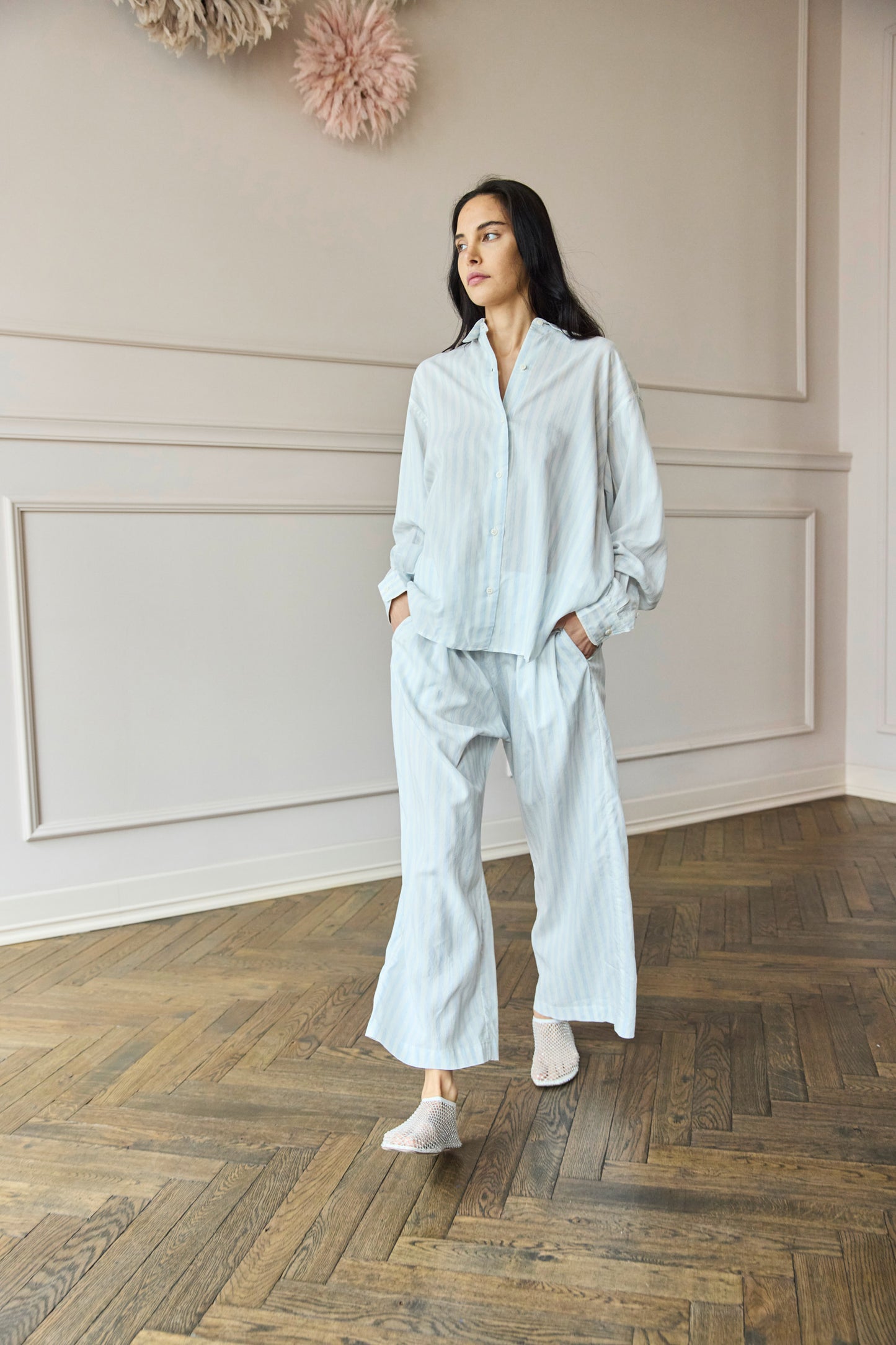 
                  
                    April First Berlin Masscob Jara Pants Stripes
                  
                