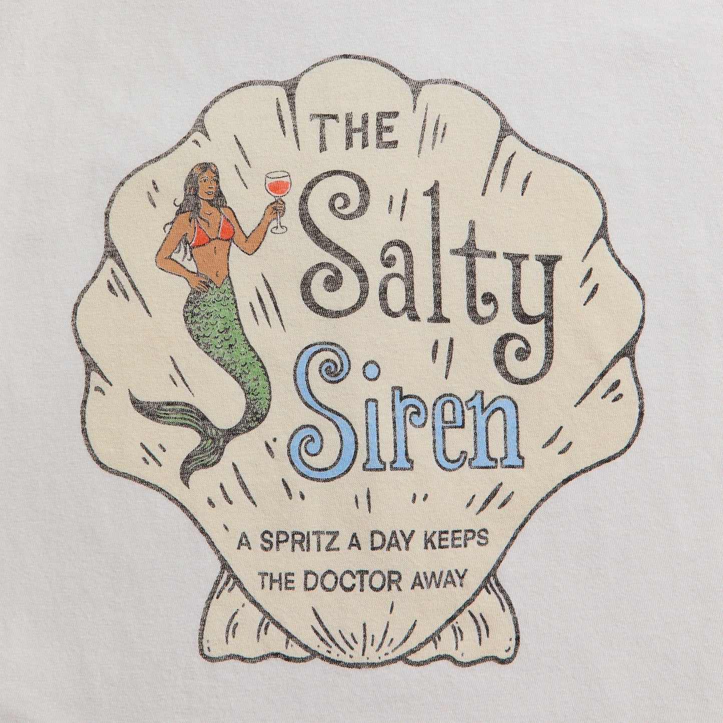 
                  
                    April First Berlin Re/Done Vintage Salty Siren T-Shirt
                  
                