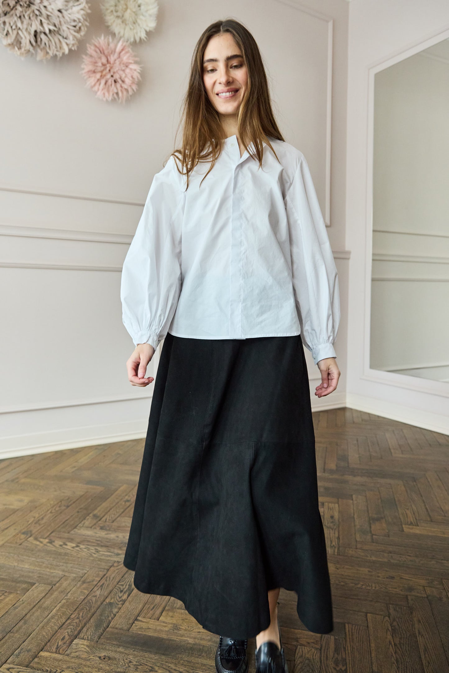 
                  
                    April First Berlin Roberto Collina Balloon Sleeve Poplin Shirt White
                  
                