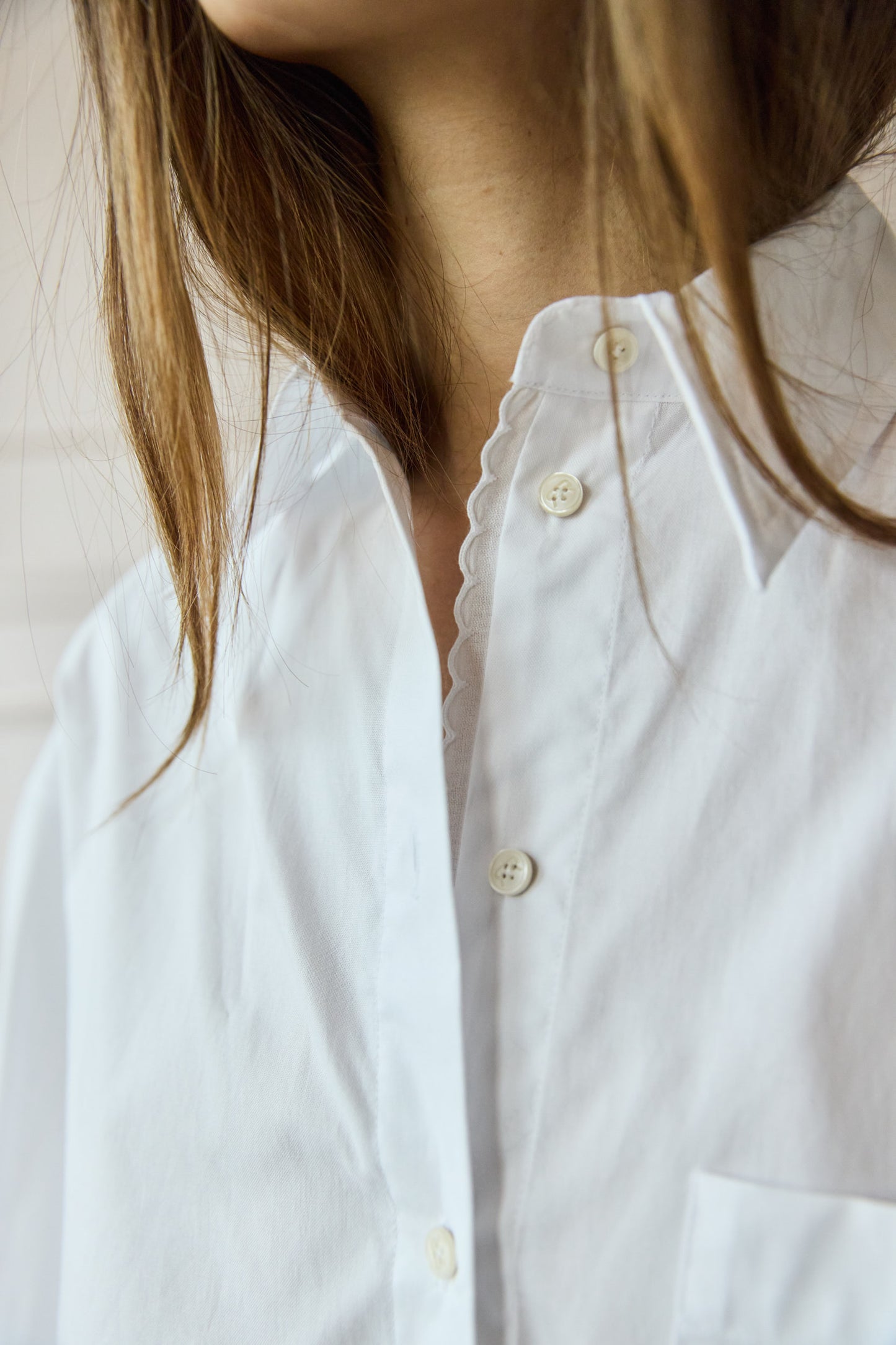 
                  
                    April First Berlin Roseanna Paris Scallop White Shirt
                  
                