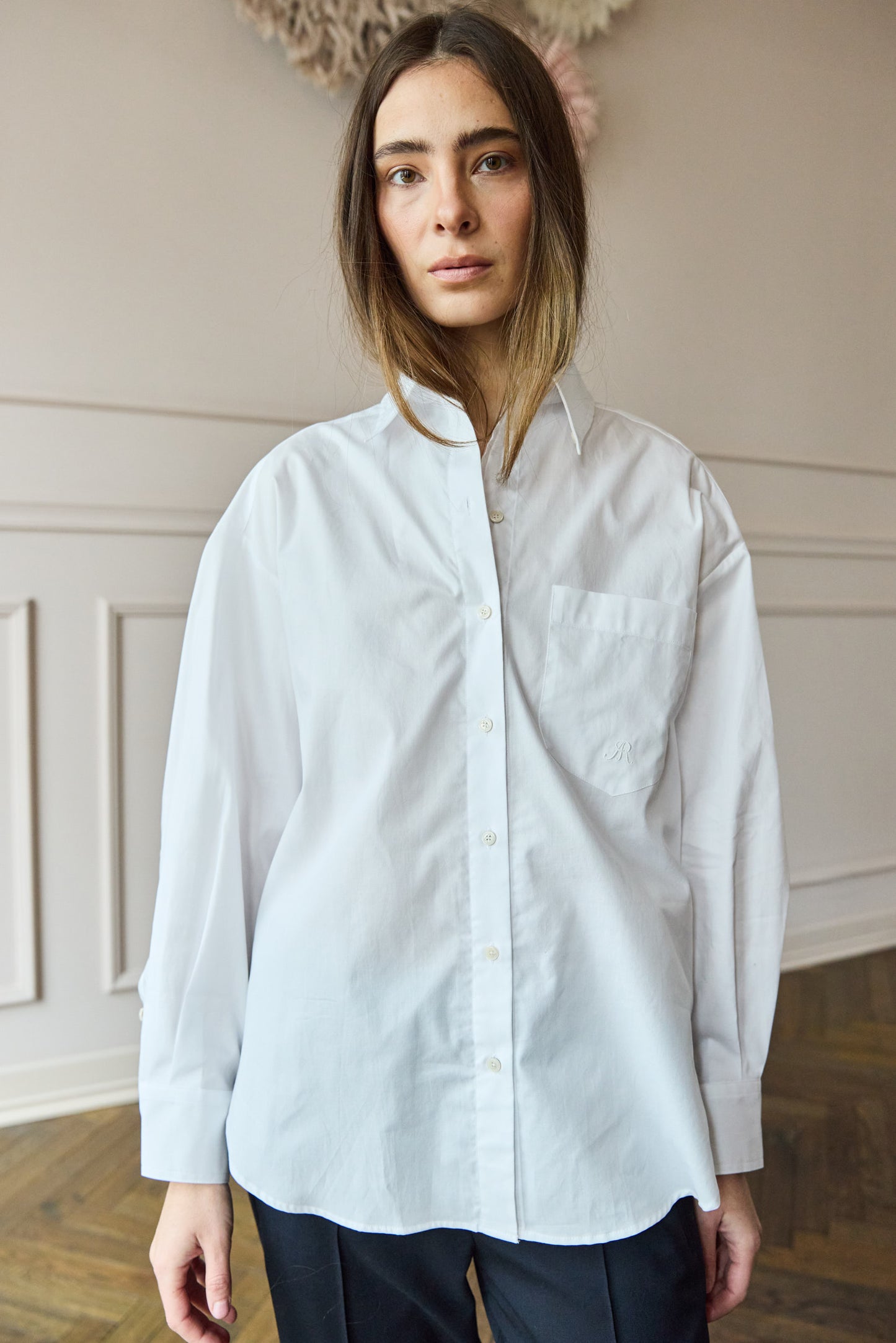 April First Berlin Roseanna Paris Scallop White Shirt