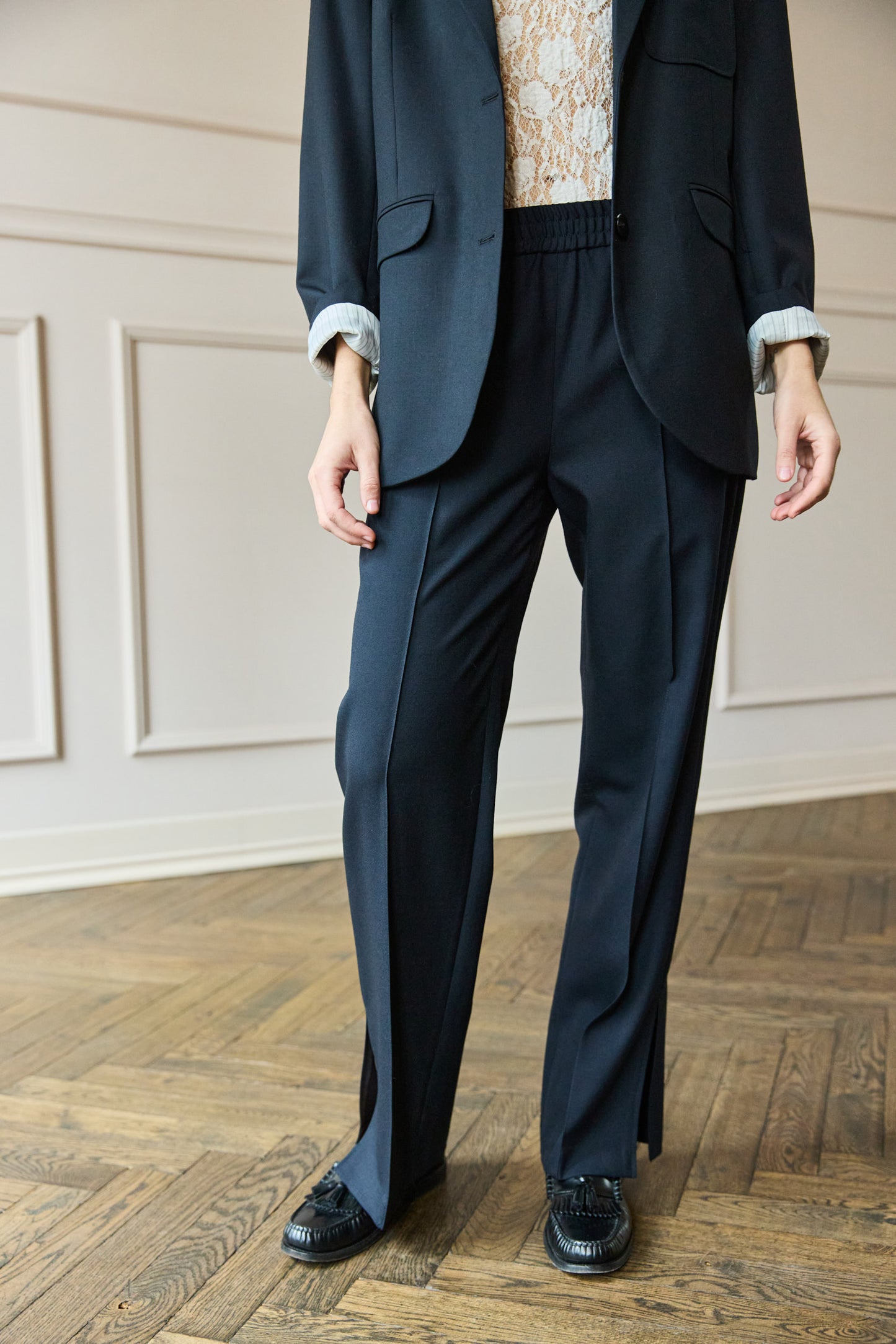 April First Berlin Roseanna Paris Track Pants Navy