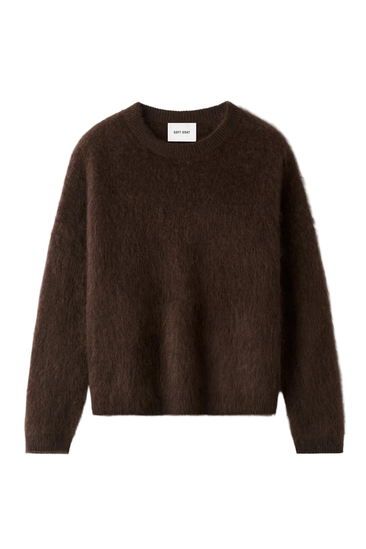
                  
                    April First Berlin Soft Goat Brushed Boyfriend Crewneck Mocha
                  
                