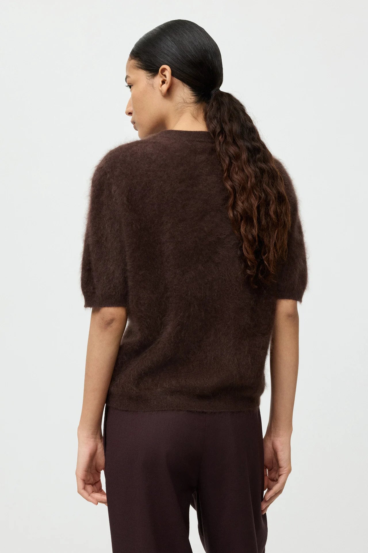 
                  
                    April First Berlin Soft Goat Brushed Short Sleeve Mocha
                  
                