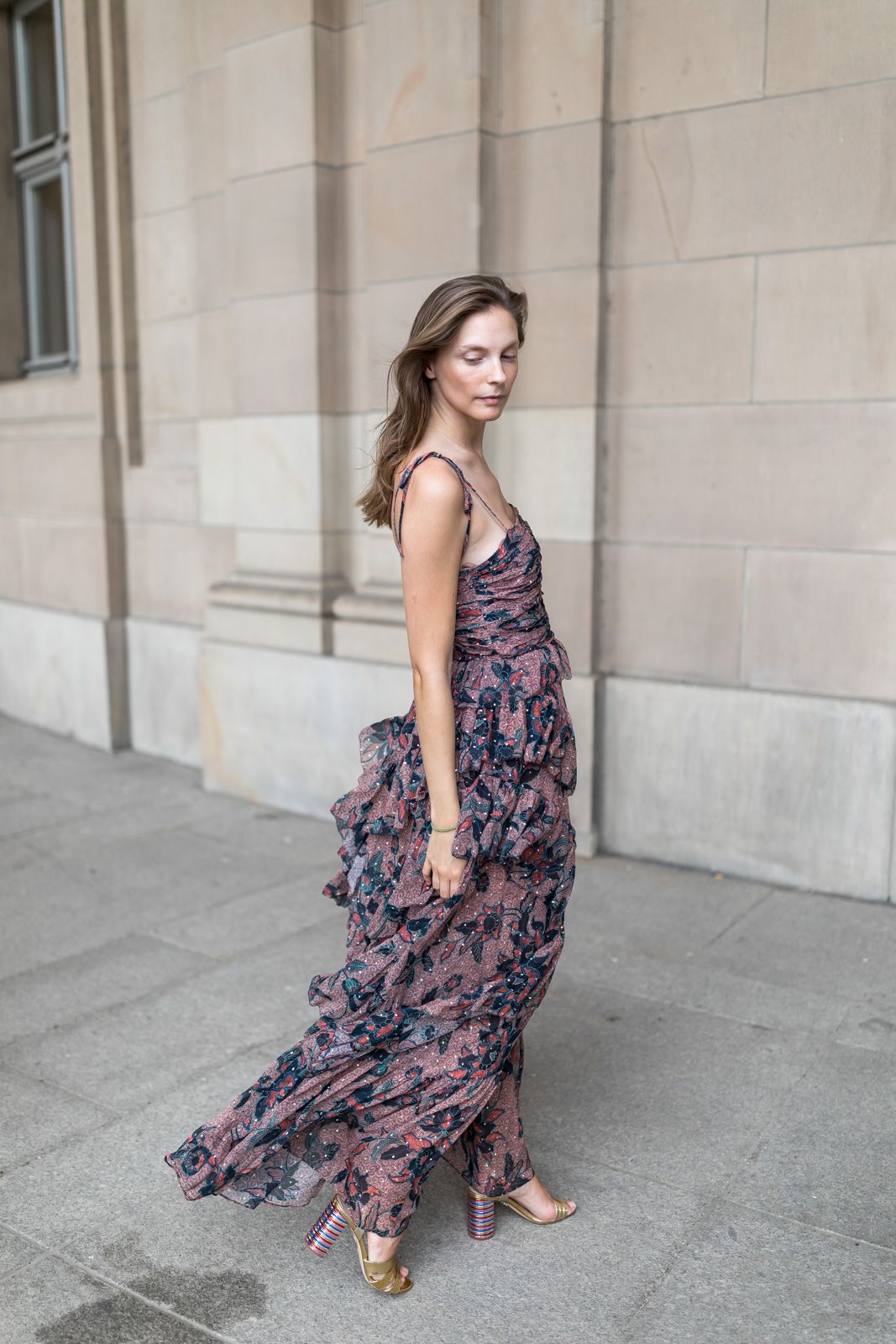 
                  
                    April First Berlin Ulla Johnson Aveline Gown Dress Coral
                  
                