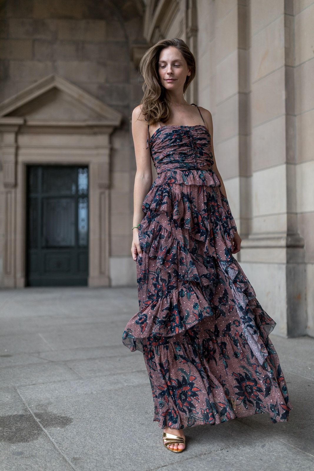 
                  
                    April First Berlin Ulla Johnson Aveline Gown Dress Coral
                  
                