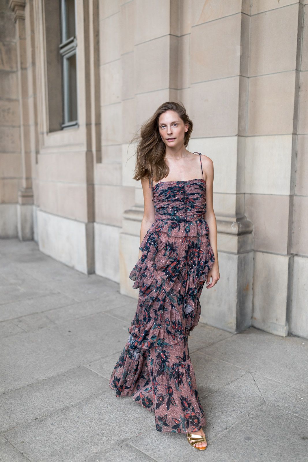 
                  
                    April First Berlin Ulla Johnson Aveline Gown Dress Coral
                  
                