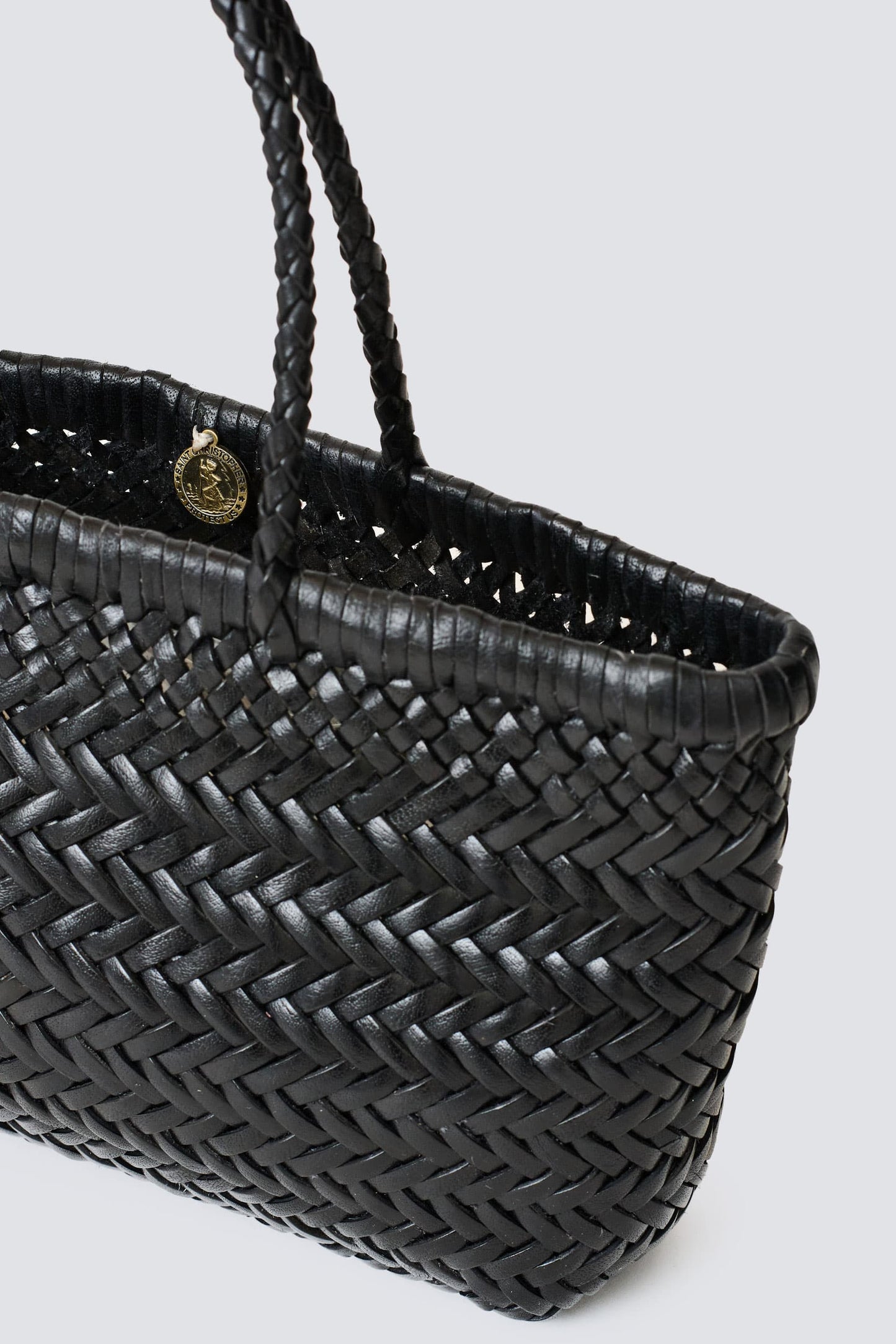 
                  
                    April First Dragon Diffusion Mini Flat Gora Bag Black
                  
                