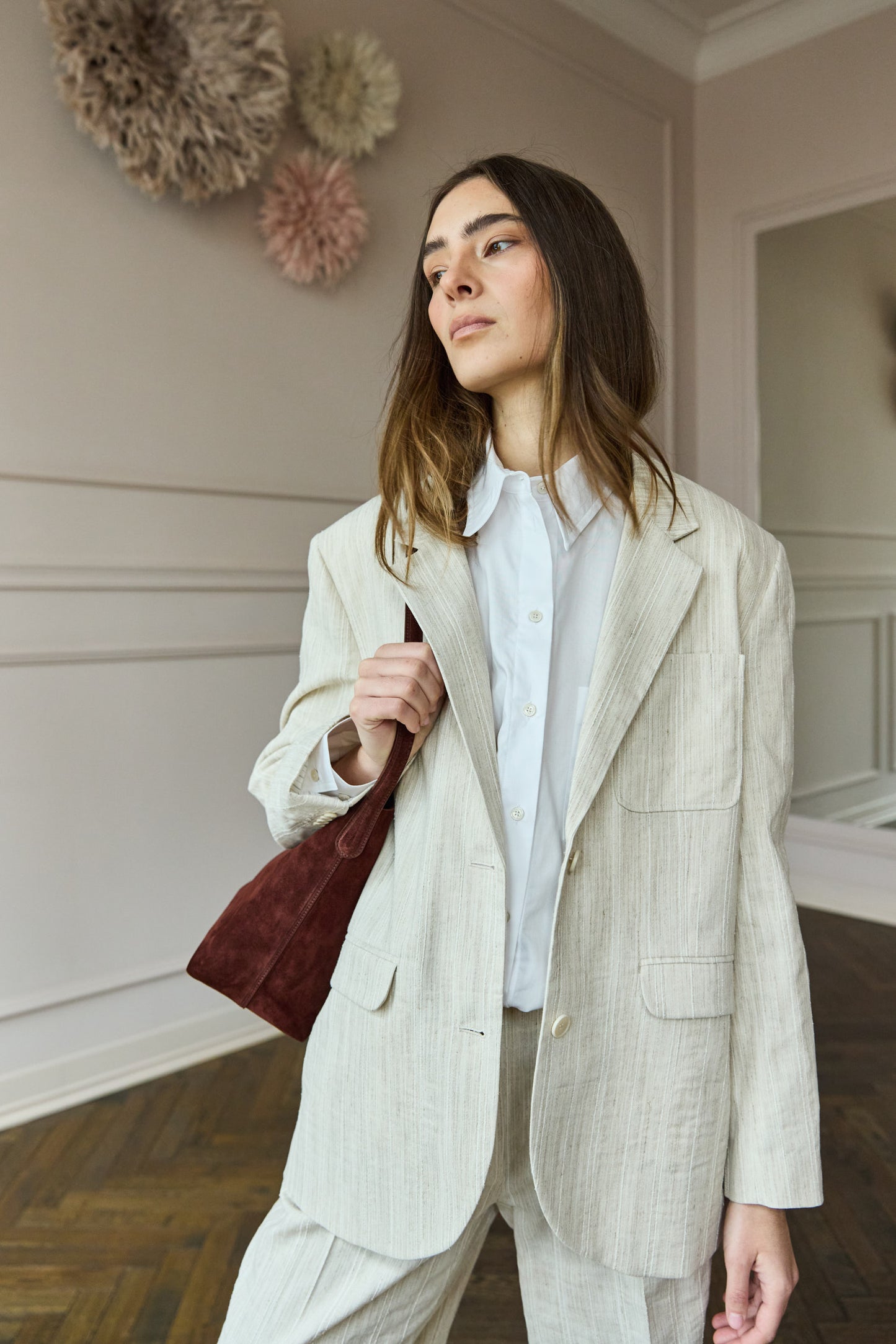 
                  
                    April First Mansur Gavriel Mini Everyday Cabas Suede
                  
                