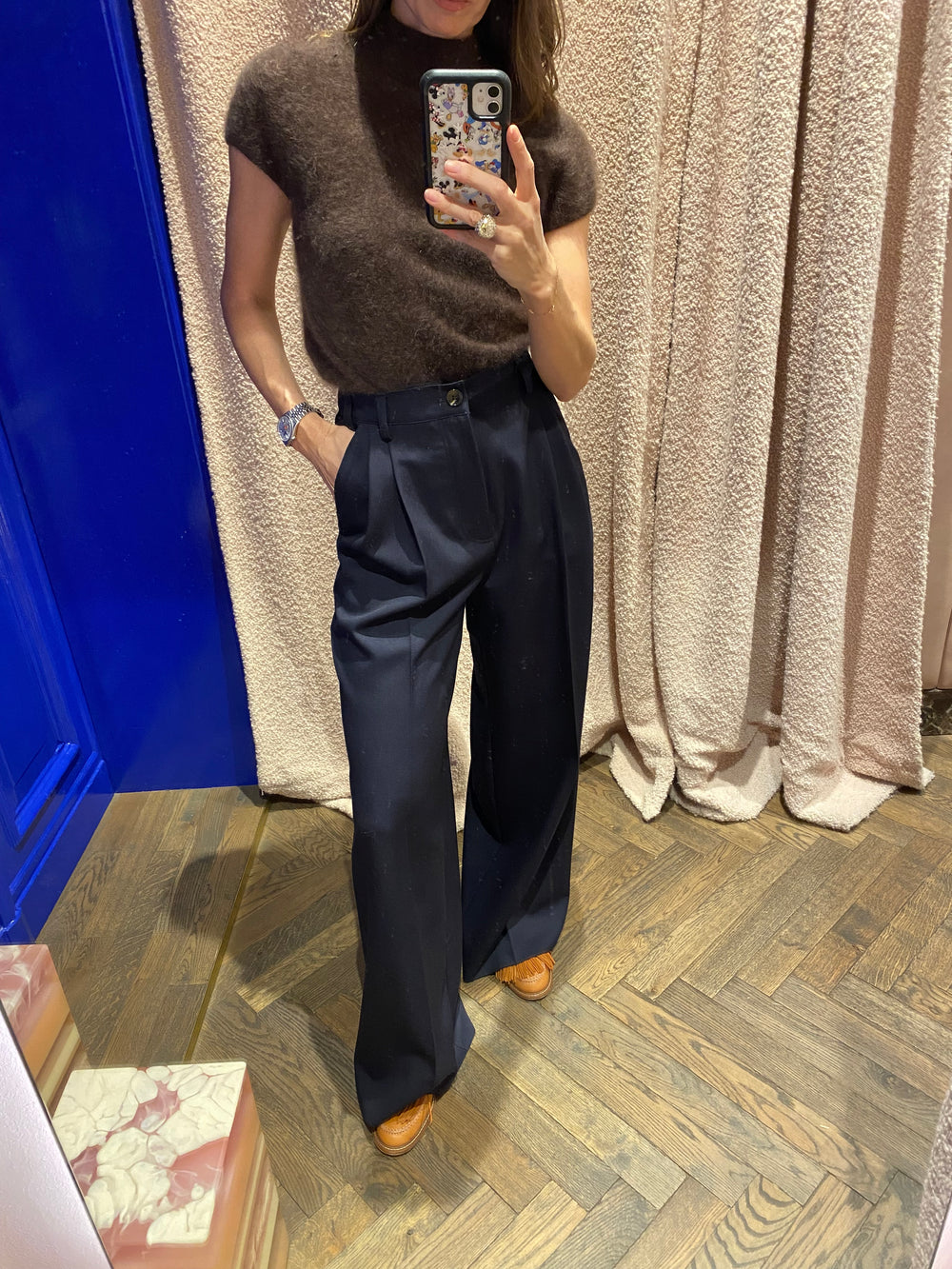 Frejus Trousers Bleu Nuit
