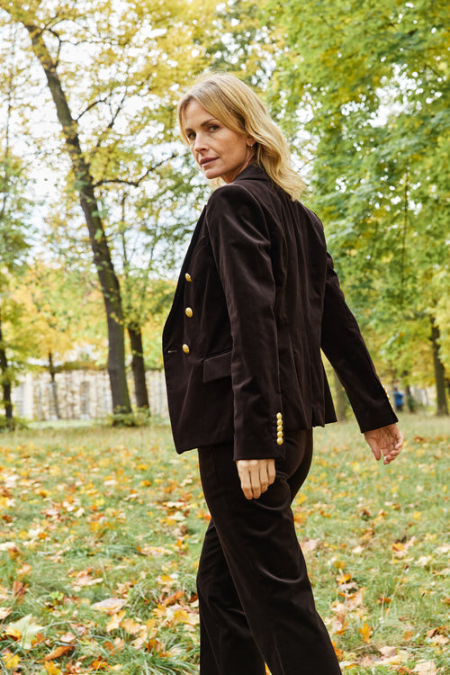 Chelsea Blazer Chocolate