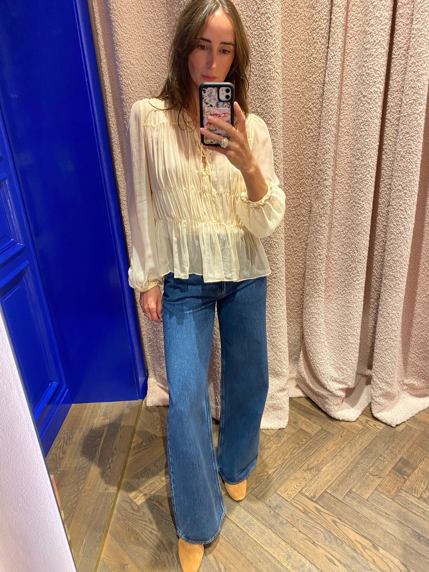 
                  
                    Ulla Johnson Chantilly Robbie Blouse
                  
                