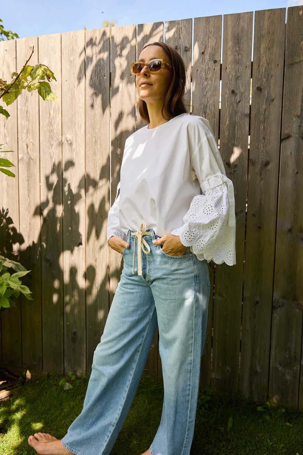 Sea New York Bell Blouse White