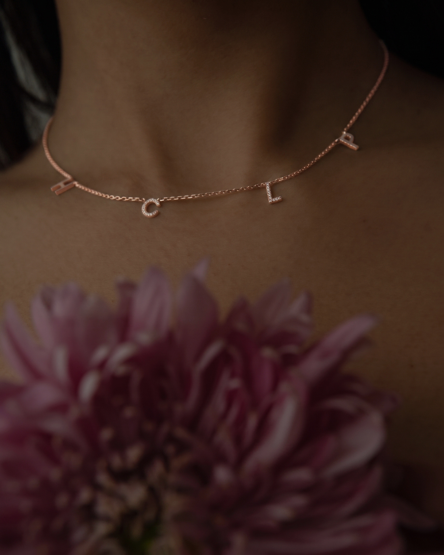 
                  
                    14k Gold 'Sissi' Letter Necklace
                  
                