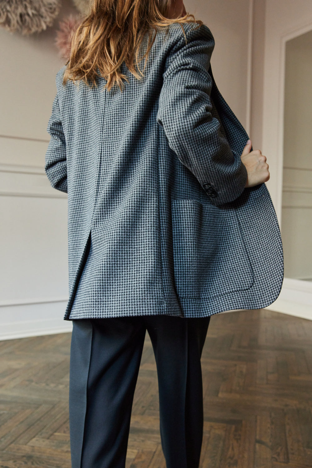 Max Mara Weekend Moschea Blazer Grey, Cotton Jacket