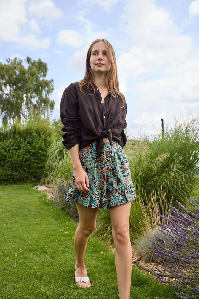 
                  
                    Ulla Johnson Ambre Shorts Jade
                  
                