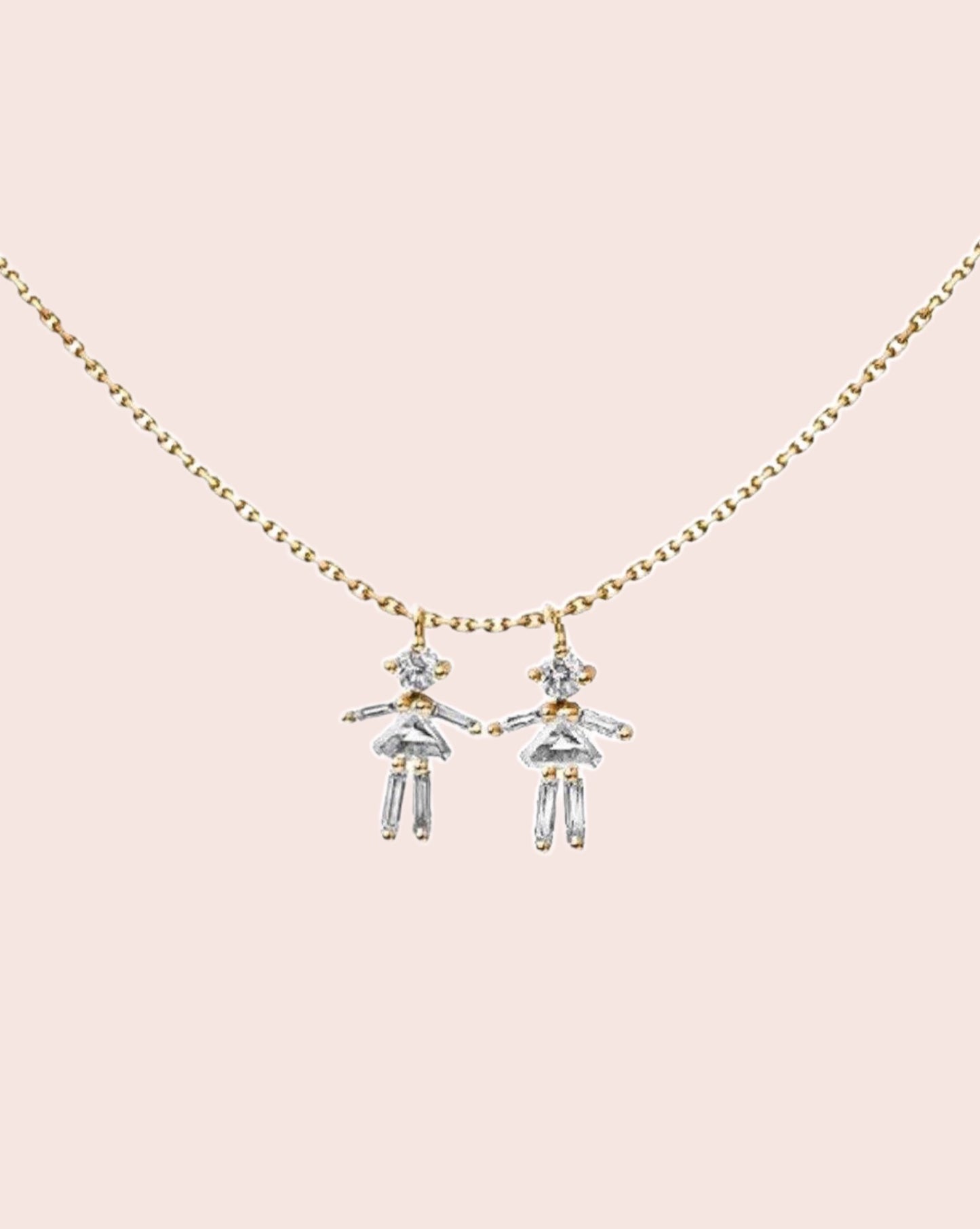April-First-Berlin-Fine-Jewelry-18K-Gold-2-Little-Ones-Necklace